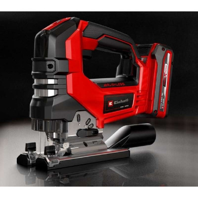 Einhell Лобзик TP-JS 18/135 Li BL - Solo акумуляторний, PXC 18В, 3500об•хв, безщітковий, плавний пуск, ход 26 мм, 2.2 кг (без АКБ і ЗП)