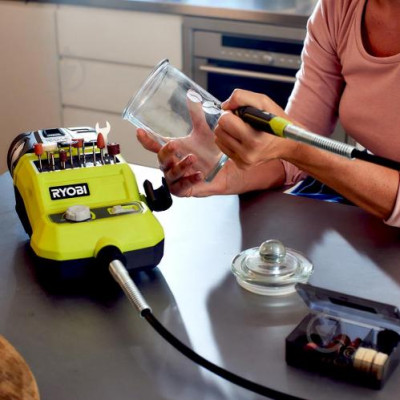 Шліфмашина пряма Ryobi ONE+ R18RT-0, 18В, (без АКБ та ЗУ) 5133004366