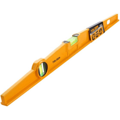 Рівень Tolsen Профі, 40см, 2 капсули, алюміній