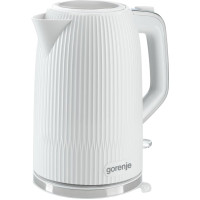 Електрочайник Gorenje 1.7л, Strix-контроль, білий матовий Електрочайник Gorenje 1.7л, Strix-контроль, білий матовий