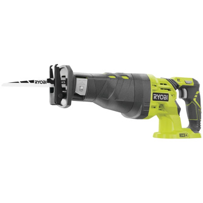 Ryobi Пила шабельна ONE+ R18RS-0 18В хід 28мм, дерево 200мм, 2900 об/хв (без АКБ і ЗП)