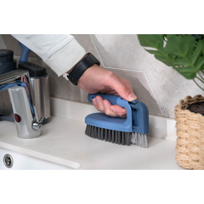 Щітка для миття 2 в 1 ARDESTO Profe 13.9х7х9см, пластик, блакитний Щітка для миття 2 в 1 ARDESTO Profe 13.9х7х9см, пластик, блакитний