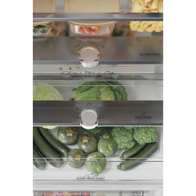 Холодильник Hotpoint вбудований з нижн. мороз., 193,5x54х54, холод.відд.-212л, мороз.відд.-68л, 2дв., А+, NF, інв., зона нульова, білий