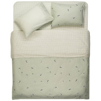 КПБ 1,5сп ARDESTO Gloria, підковдра 160х220см, простирадло 160х220см, наволочки (2) 50х70см, 100% бавовна, сатин, панди, зелений КПБ 1,5сп ARDESTO Gloria, підковдра 160х220см, простирадло 160х220см, наволочки (2) 50х70см, 100% бавовна, сатин, панди, зелений