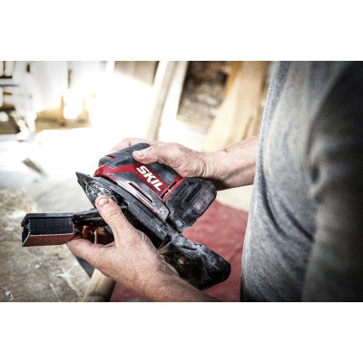 Шліфмашина вібраційна акумуляторна SKIL 3720 CC Compact 20В акб 1х2.5А·год 151х102мм 0.7кг