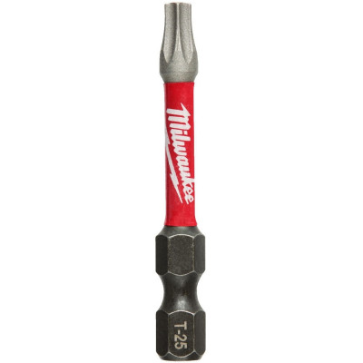 Біта Milwaukee Shockwave, Torx T25х50мм Біта Milwaukee Shockwave, Torx T25х50мм