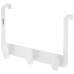 Дверний вішак на 3 гачки ARDESTO Minimalism 30x3x20см, метал, пластик, білий