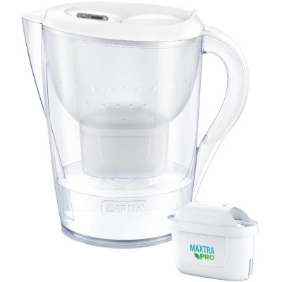 Фільтр-глечик Brita Marella XL Memo MXPro 3.5л (2л очищеної води) з фільтр-картриджем, синій