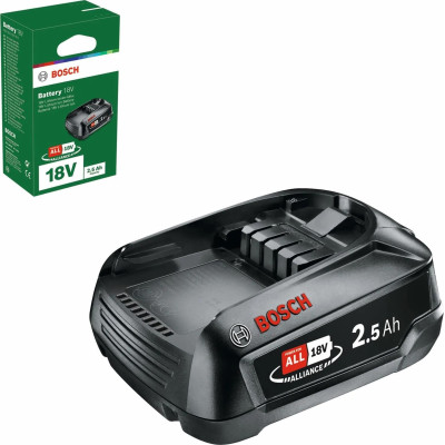 Акумулятор Bosch PBA 18В 2.5А·год 0.3кг