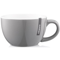 ARDESTO Чашка Merino, 480 мл, сіра, кераміка