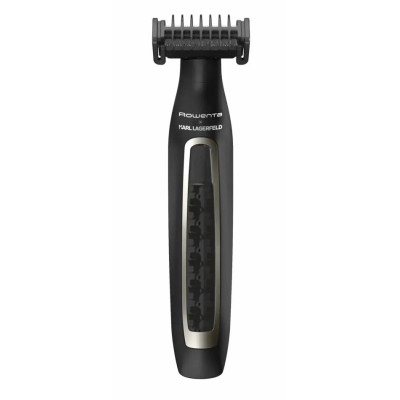 Тример Rowenta & Karl Lagerfeld Forever Sharp, для бороди, вусів, акум., роторний мотор, насадок-4, титан.напил., чорний Тример Rowenta & Karl Lagerfeld Forever Sharp, для бороди, вусів, акум., роторний мотор, насадок-4, титан.напил., чорний