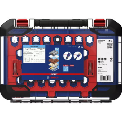 Bosch Коронки для роботи з міцними матеріалами Tough Material, 22-68мм, 9 шт