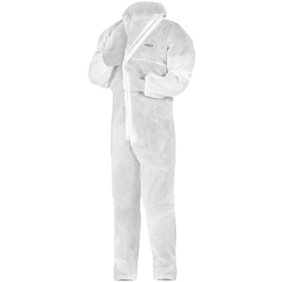 Костюм для фарбування Neo Tools, матеріал нетканий поліпропілен, щільність 50 г/м2, розмір XXXL, білий