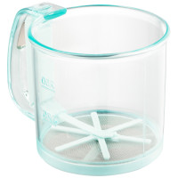 Кружка-сито ARDESTO Fresh, 9.5см, пластик, блакитний Кружка-сито ARDESTO Fresh, 9.5см, пластик, блакитний