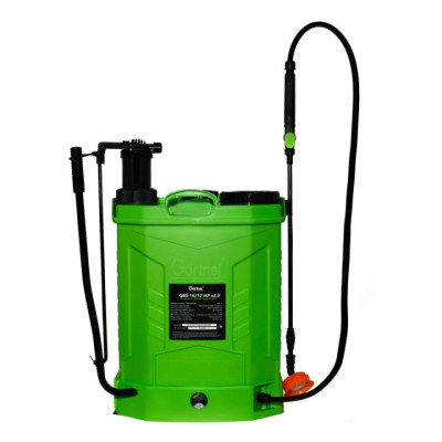 Обприскувач акумуляторний комбінований Gartner GBS-16/12 MP v2.0 16л 12В 5бар 2.6л/хв 6.1кг Обприскувач акумуляторний комбінований Gartner GBS-16/12 MP v2.0 16л 12В 5бар 2.6л/хв 6.1кг