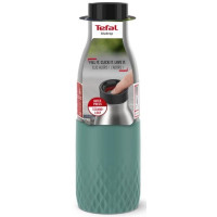 Tefal Термопляшка Bludrop, 500мл, діам70, t хол. 24г, гар.12г, нерж.сталь+пластик, зелений