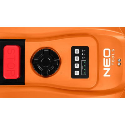 Газонокосарка-робот акумуляторна Neo Tools Energy+ 18В 1х6.0А·год 20-60мм 67дБ 600м2 3100об/хв кабель 100м IPX5 6.94кг Газонокосарка-робот акумуляторна Neo Tools Energy+ 18В 1х6.0А·год 20-60мм 67дБ 600м2 3100об/хв кабель 100м IPX5 6.94кг