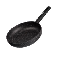 ARDESTO Сковорода глибока з кришкою Black Mars Alcor, 26см, алюміній, чорний ARDESTO Сковорода глибока з кришкою Black Mars Alcor, 26см, алюміній, чорний