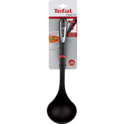 Ополоник Tefal Ingenio, пластик, чорний (K2060114) Ополоник Tefal Ingenio, пластик, чорний (K2060114)