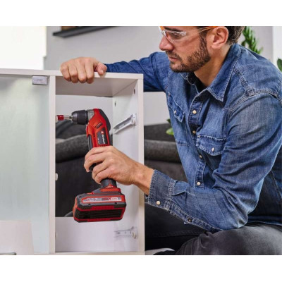 Einhell Дриль кутова акумуляторна TE-AD 18 Li - Solo PXC 18В 1100 об·хв 45Нм патрон 10мм 1.22кг без АКБ та ЗП