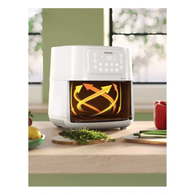 Philips Мультипіч XXL Connected 2000Вт, чаша-7.2 л, сенсорне керування, 16 програм, пластик, біло-сріблястий