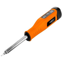 Neo Tools Паяльник акумуляторний, 2500мАг, 4В, 450°С, вбудований світлодіодний ліхтар Neo Tools Паяльник акумуляторний, 2500мАг, 4В, 450°С, вбудований світлодіодний ліхтар