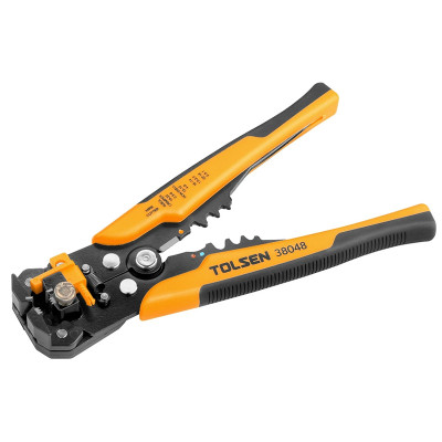 Знімач ізоляції Tolsen, автоматичний, 0.2-6мм2 кусачки, 200мм Знімач ізоляції Tolsen, автоматичний, 0.2-6мм2 кусачки, 200мм