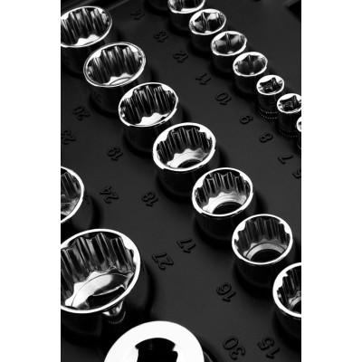 Neo Tools Набір інструментів, набір торцевих головок, 86шт, 1/2 Neo Tools Набір інструментів, набір торцевих головок, 86шт, 1/2