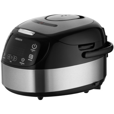 Мультиварка Ardesto, 860Вт, чаша-5л, электронное управл., книга рецептов, металл/пластик, серый (MC-P17) Мультиварка Ardesto, 860Вт, чаша-5л, электронное управл., книга рецептов, металл/пластик, серый (MC-P17)