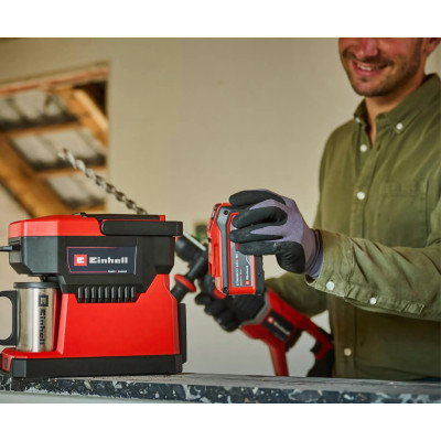 Einhell Кавомашина акумуляторна TE-CF 18 Li - Solo PXC 18В 240мл 80°С 1.2кг без АКБ та ЗП