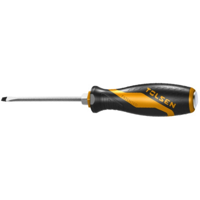 Викрутка Tolsen плоска, ударна, SL6.5х100мм, сталь CrV