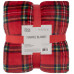 Плед ARDESTO Christmas Flannel 160х200см, 100% поліестер, клітинка, червоний
