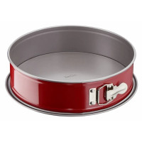 Форма для випікання Tefal DeliBake, крушла, знімне дно, 245x245x80мм, вуглецева сталь, червоний