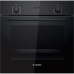 Духова шафа Bosch електрична, 66л, A, дисплей, конвекція, чорний