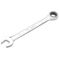 Ключ гайковий Tolsen, комбінований, храповий механізм, 221мм, 16мм, CrV Ключ гайковий Tolsen, комбінований, храповий механізм, 221мм, 16мм, CrV