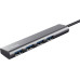 Trust USB-хаб Halyx Type-C to 4-Port USB-A 3.2 Grey