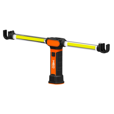 Neo Tools Ліхтар інспекційний акумуляторний, 2400мА•год, 500лм, 6Вт, складаний, гачок, магніт, IP20 Neo Tools Ліхтар інспекційний акумуляторний, 2400мА•год, 500лм, 6Вт, складаний, гачок, магніт, IP20