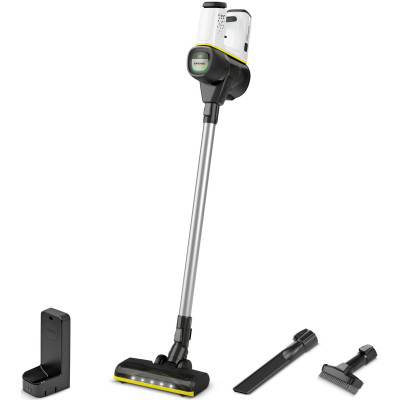 Karcher Пилосос безпровідний VC 6 CORDLESS OURFAMILY, конт пил -0.8л, автон. робота до 50хв, вага-2.5кг, НЕРА 12, білий Karcher Пилосос безпровідний VC 6 CORDLESS OURFAMILY, конт пил -0.8л, автон. робота до 50хв, вага-2.5кг, НЕРА 12, білий