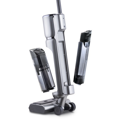 Пылесос Thomas беспроводной AQUA FLOORCLEANER CORDLESS, 150Вт, конт пил -0,75л, автон. работа до 35мин, НЕРА, голубой (785501)