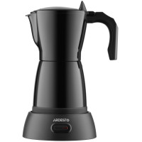 Кавоварка ARDESTO електрична гейзерна 0.3л, мелена, чорний Кавоварка ARDESTO електрична гейзерна 0.3л, мелена, чорний
