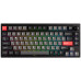 Клавіатура механічна Lemokey  P1 Pro 84Key, Keychron Super Banana, WL/BT/USB-A, QMK/VIA, Hot-Swap, EN/UKR, RGB,  Knob, Carbon Black