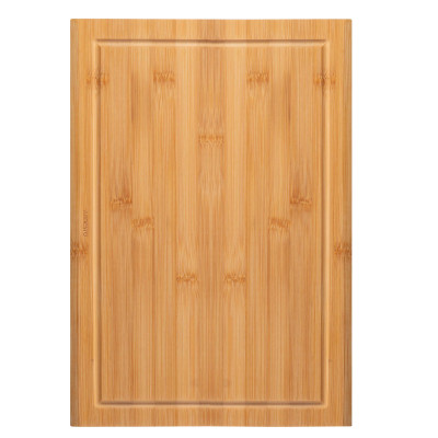 ARDESTO Дошка кухонна з жолобом Midori, 40х28х1.5см, бамбук