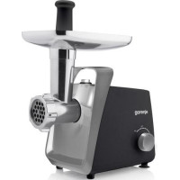 М'ясорубка Gorenje, 1600Вт, 2,2кг/хв, 2 решітки, пластик+метал, чорний М'ясорубка Gorenje, 1600Вт, 2,2кг/хв, 2 решітки, пластик+метал, чорний