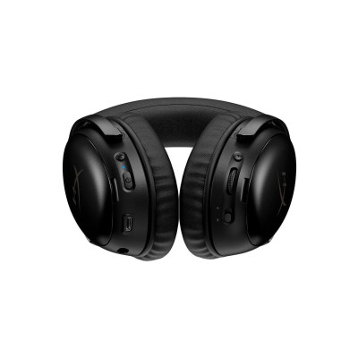 Гарнітура ігрова HyperX Cloud III S, WL/USB-A/USB-C, чорний