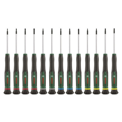 Викрутка прецизійна Bosch SL, PH, TX, HEX, сталь CrV, набір 13шт