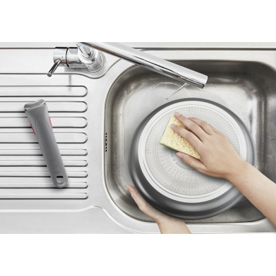 Набор посуды Tefal Ingenio Renew, съемная ручка, 3 предмета, алюминий, бакелит, серый (L2609502) Набор посуды Tefal Ingenio Renew, съемная ручка, 3 предмета, алюминий, бакелит, серый (L2609502)