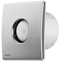 Витяжний вентилятор ARDESTO 15 Вт, 70 м3/г, 2400 об./хв., 30 дБ, cріблястий