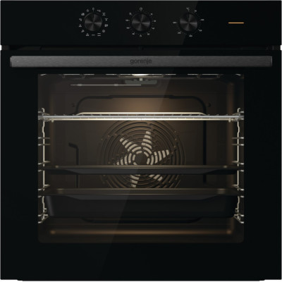 Gorenje Духова шафа електрична, 77л, A+, чорний
