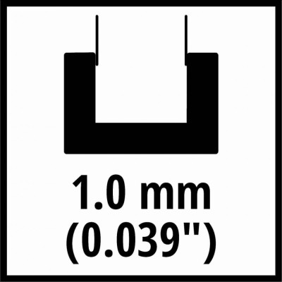Шина для ланцюгової пилки Einhell 15см, 1.0мм