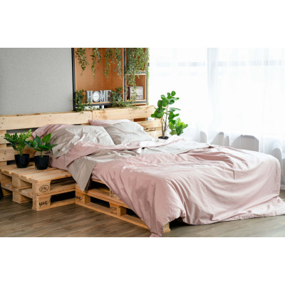 Підковдра ARDESTO Mix&Match, 160х220см, 100% бавовна, сатин, рожевий світлий